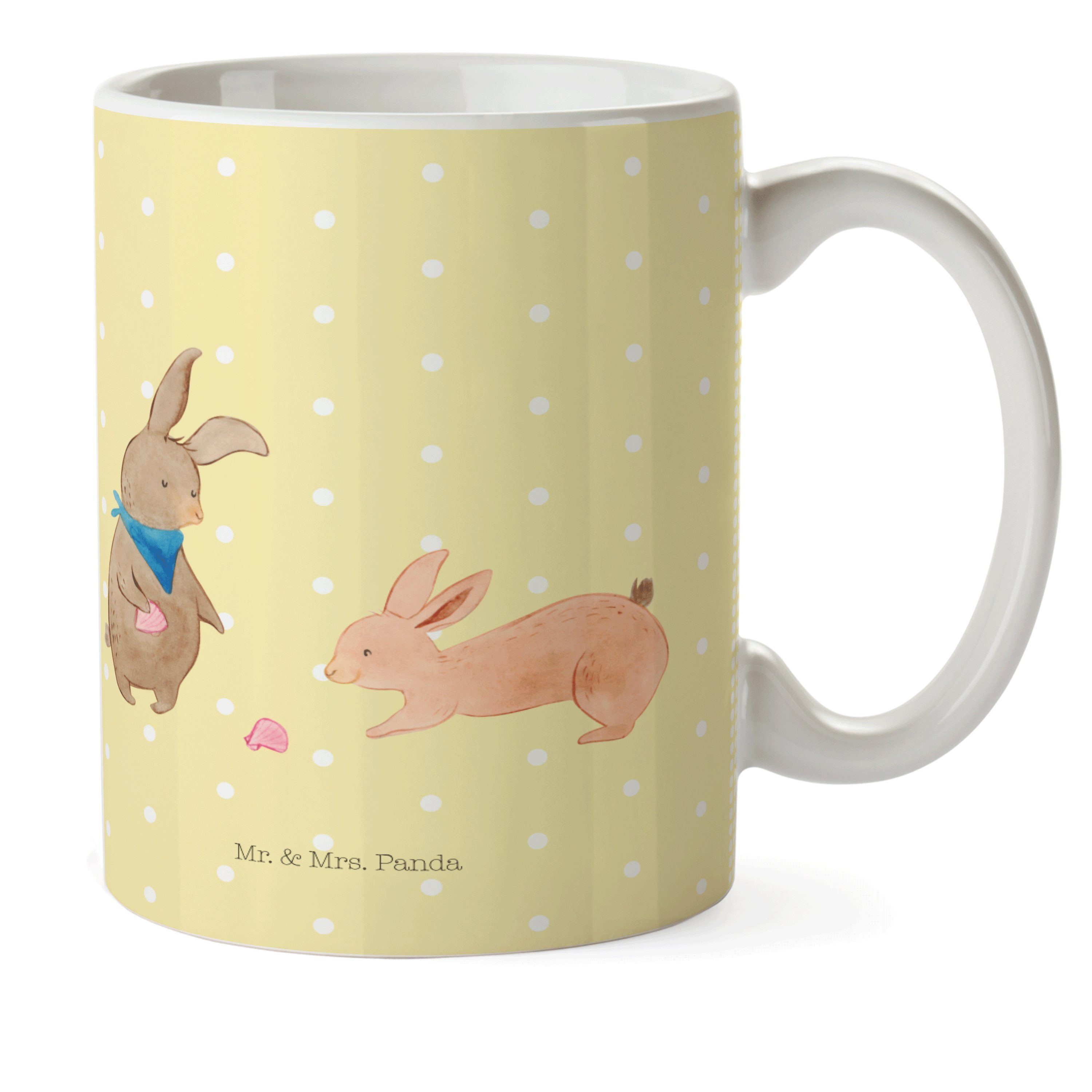 Mr. & Mrs. Panda Kinderbecher »Hasen Muschel - Weiß - Geschenk, best